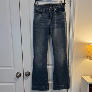 Lucky Brand Medium Blue Flare Jeans